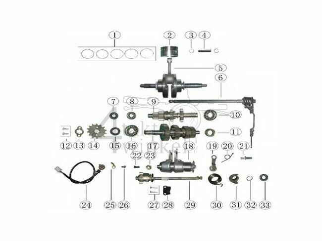 E3 - Crankshaft - Gearbox