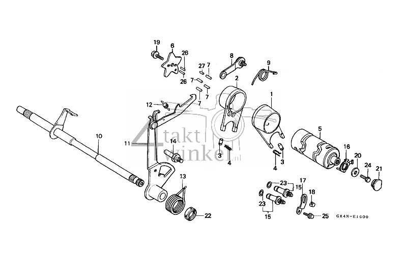 E16 - Drum Gear Shift