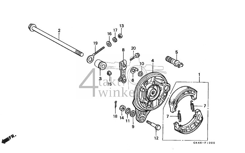 F10 - Rear Brake Panel