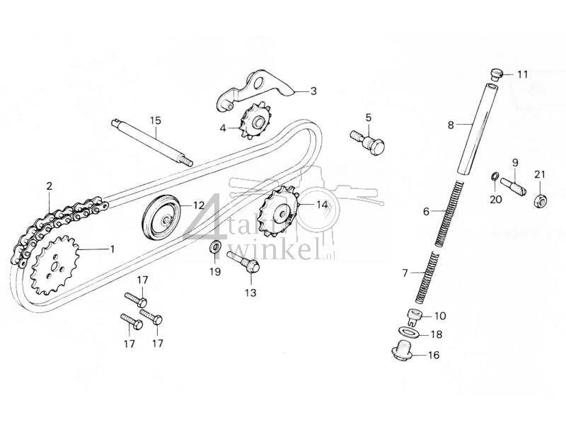 E4 - Cam Chain - Tensioner