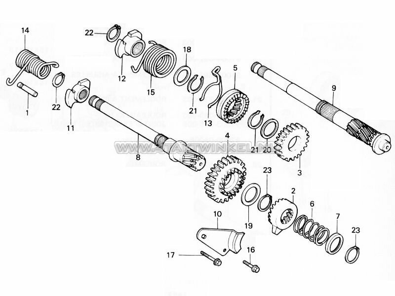E12 - Kick Starter Spindle
