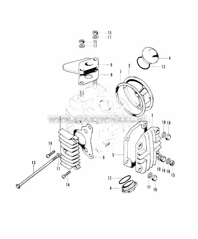 E1 - CYLINDERHEAD COVERS