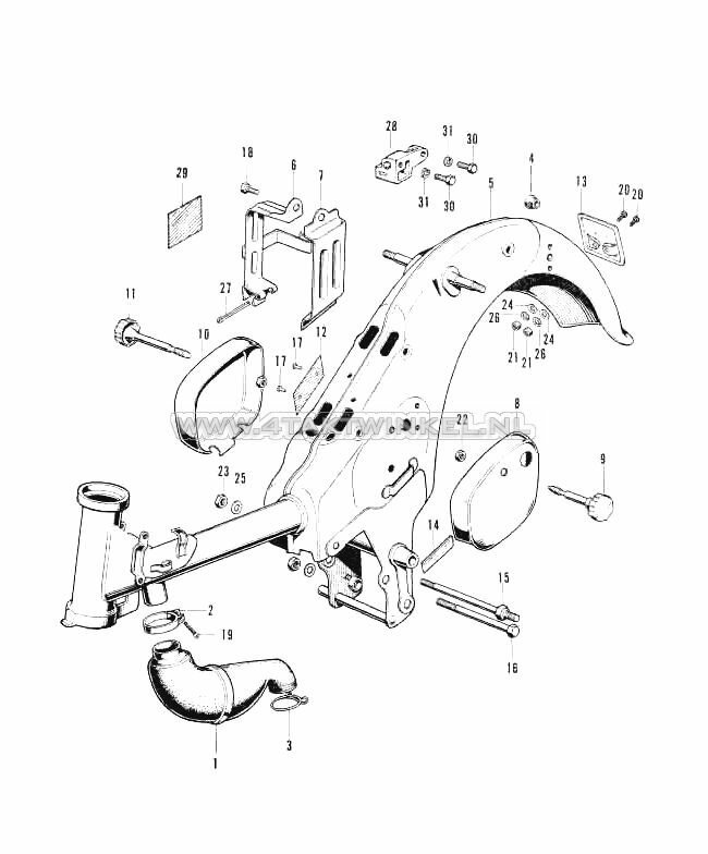 F16 - FRAME AND FRAME PARTS
