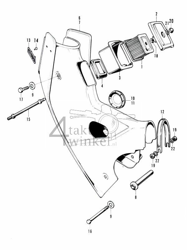 F6 - Front Cover - Air Cleaner