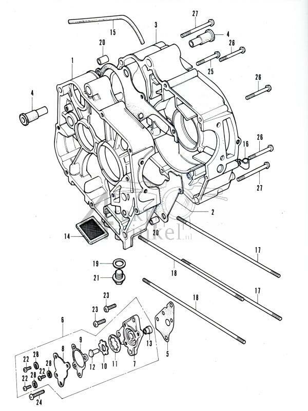 E12 - Crankcase - Oil Pump
