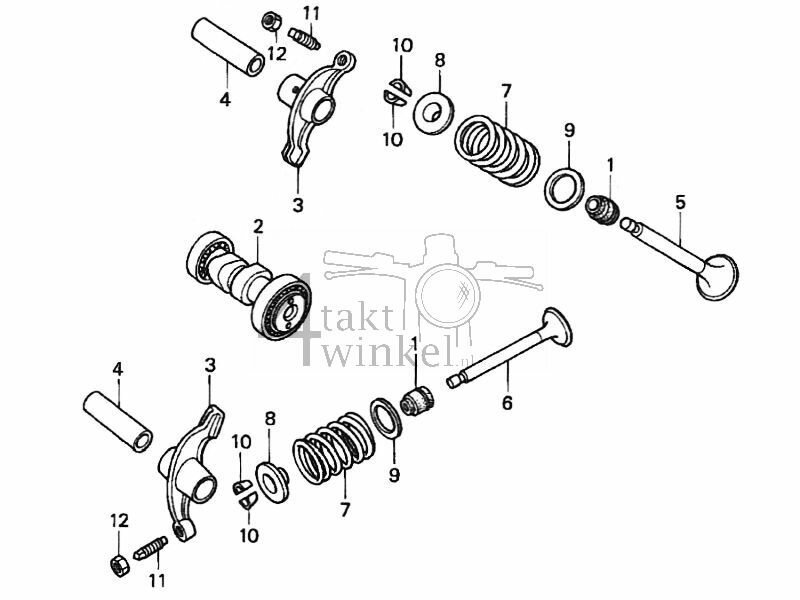 E3 - Camshaft - Valve