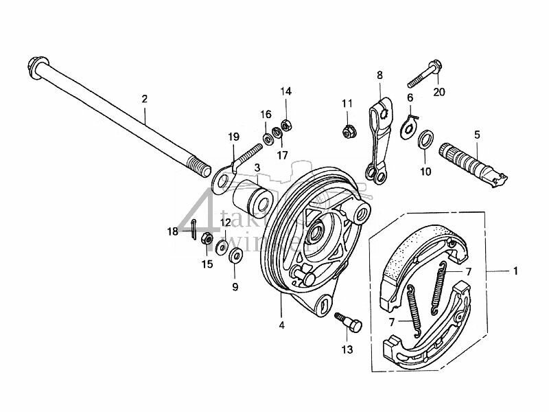 F10 - Rear Brake Panel