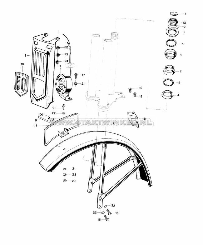 F1 -GARDE-BOUE AVANT