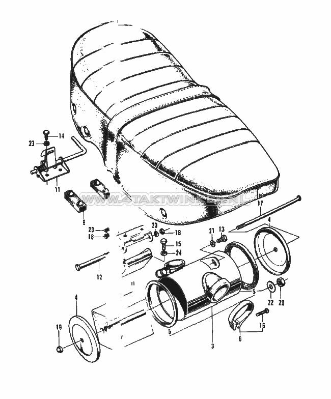 F6 - SEAT - AIR CLEANER