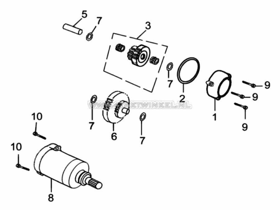E11 - STARTER MOTOR