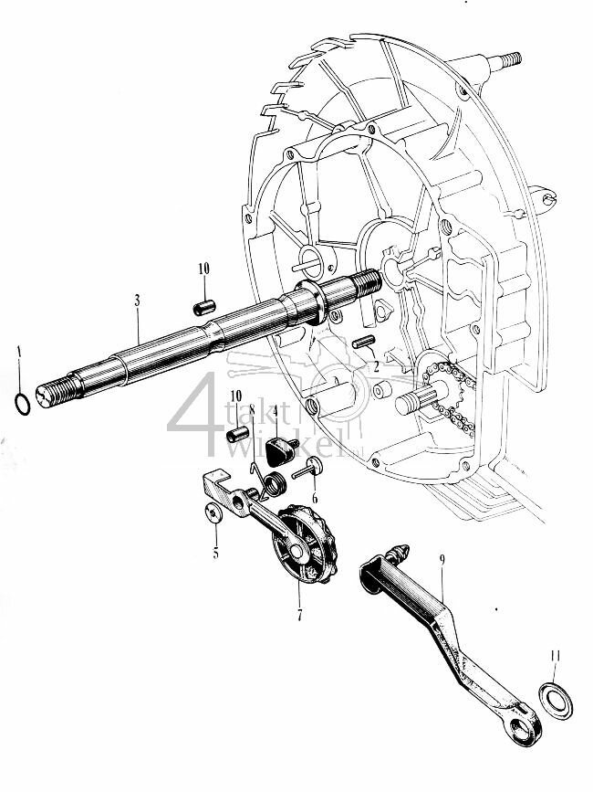 E4 - Cam Chain Tensioner