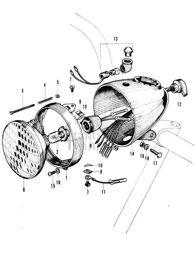 F3 - Head Light (used in USA)