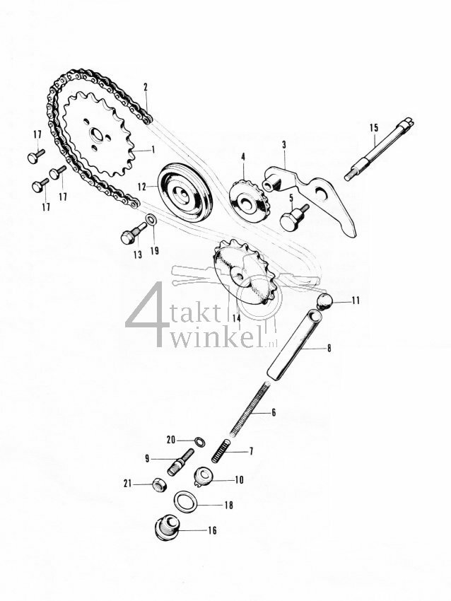 E5 - Cam Chain - Tensioner