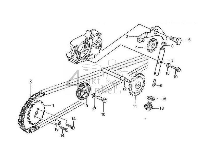 E4 - Cam Chain - Tensioner