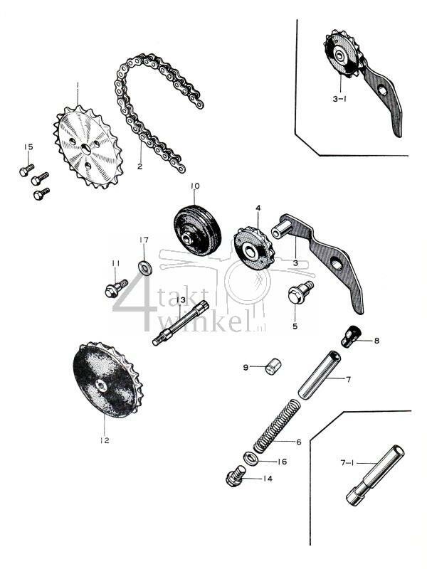 E4 - Cam Chain - Cam Chain Tensioner