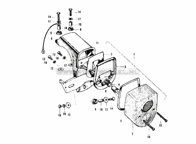 F23 - TAIL LIGHT (OLD TYPE)