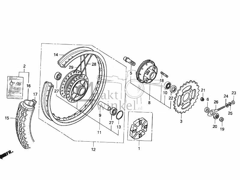 F11 - Rear Wheel