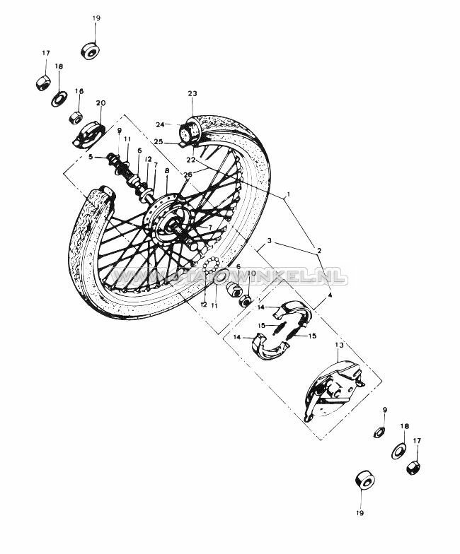 F4 - ROUE AVANT