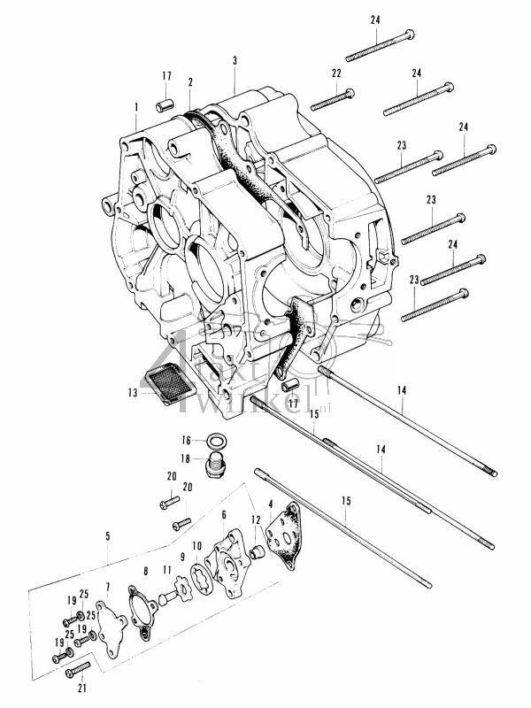 E12 - Crankcase - Oil Pump