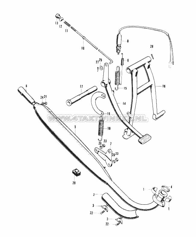 F12 - BUCK, BRAKE PEDAL AND EXHAUST