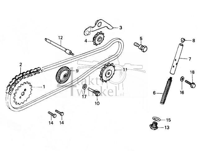 E4 - Cam Chain - Tensioner