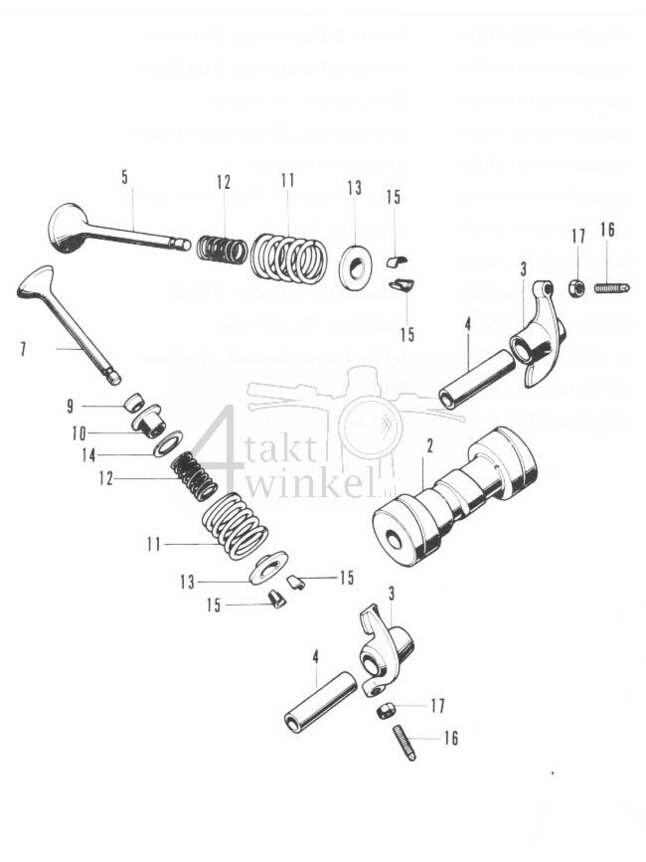 E3 - Camshaft - Valve