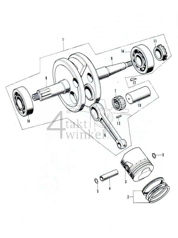 E8 - Crankshaft - Piston