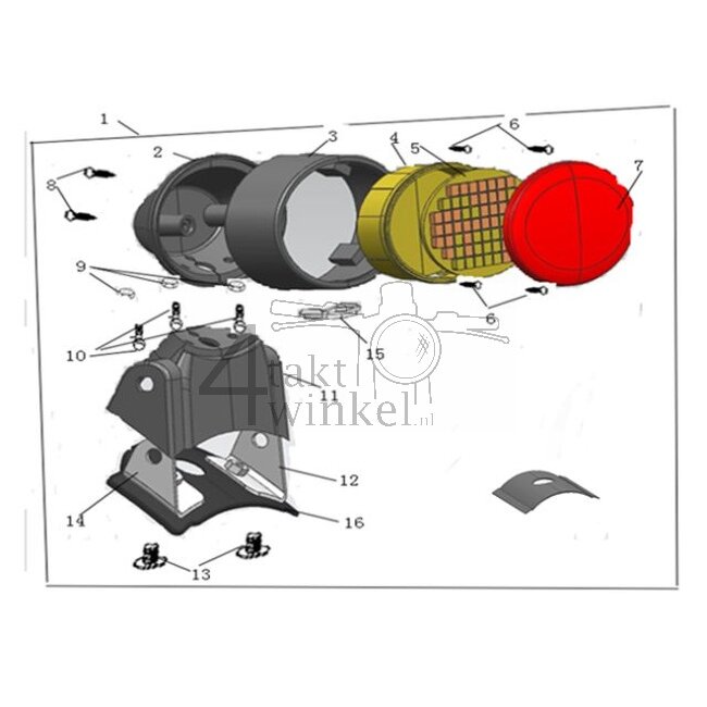 F11 - Tail Light Assy