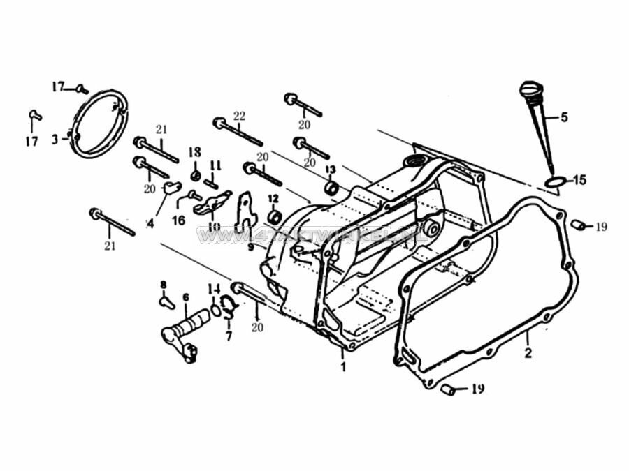 E7 - CLUTCH COVER