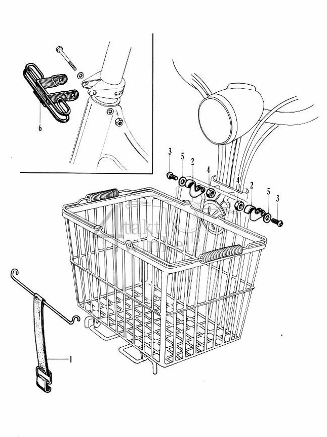 F14 - Basket Hook (optional parts)