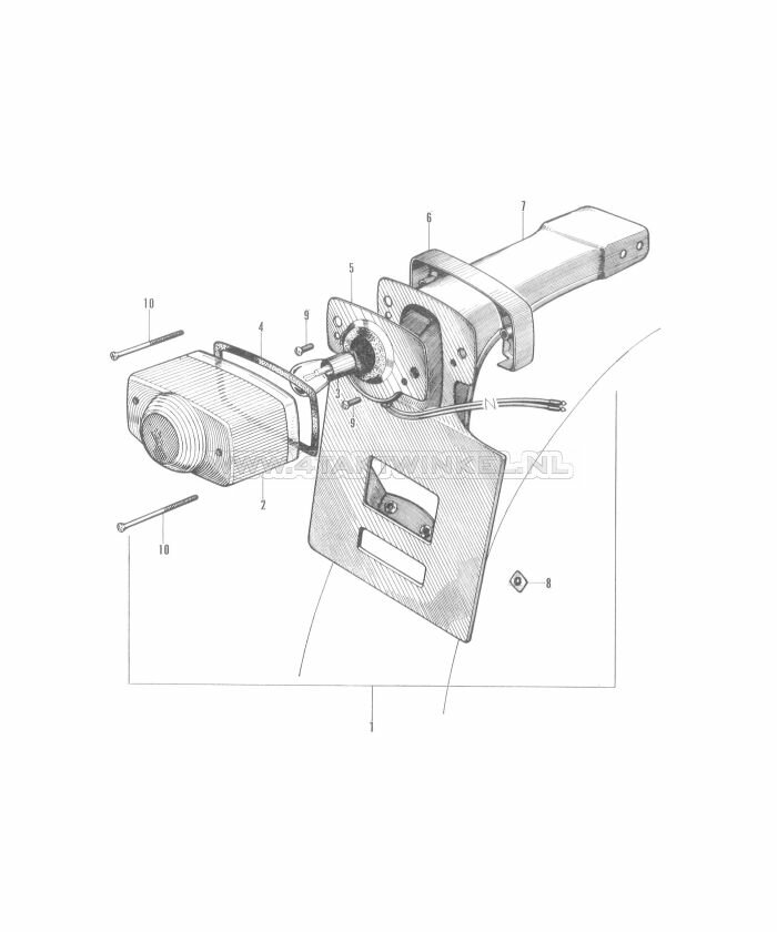 F15 - Tail Light (uesd in England)