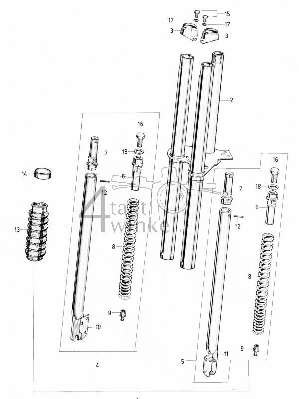 F3 - Voorvork