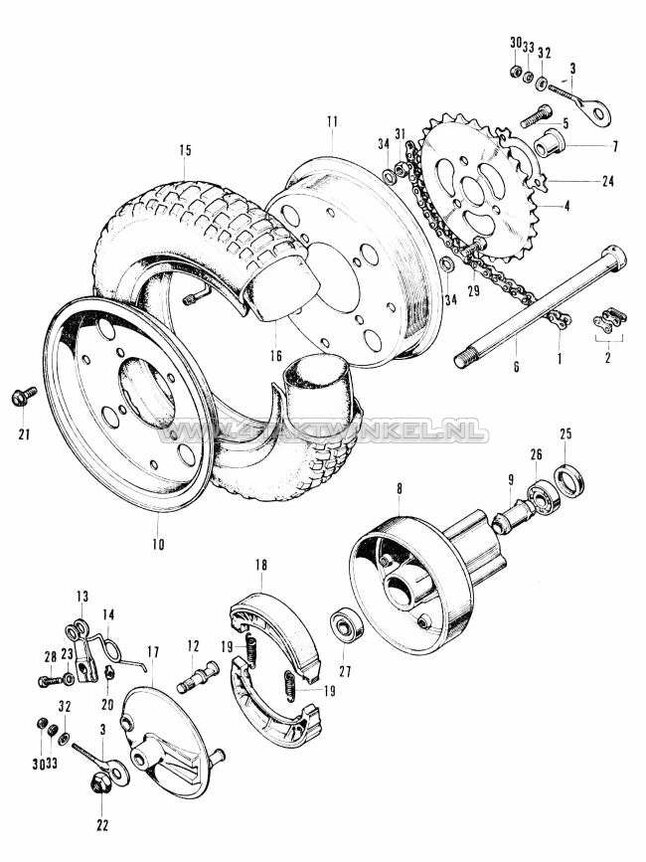 F9 - Rear Wheel