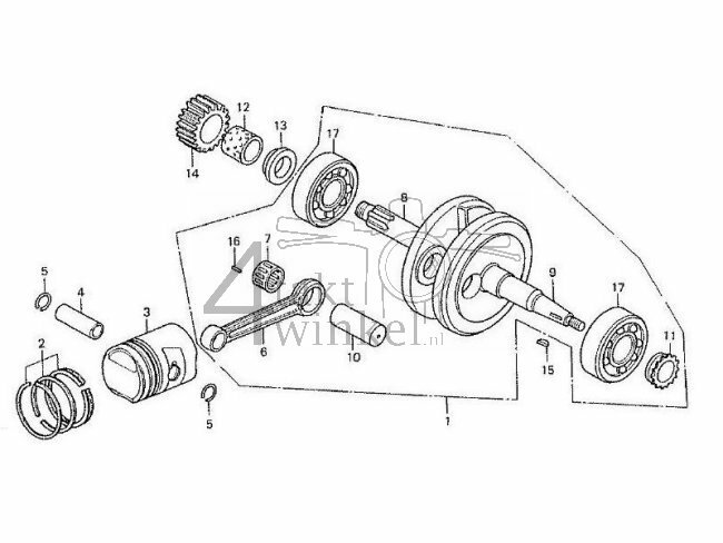 E9 - Crankshaft - Piston