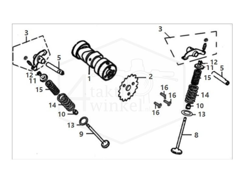 E2 - CAMSHAFT - VALVES