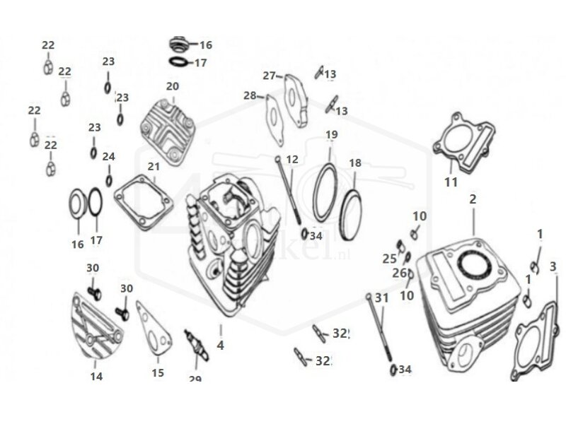 E9 - Cylinder - Cylinder Head