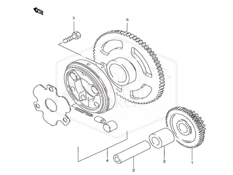 E13 - TRANSMISSION STARTER