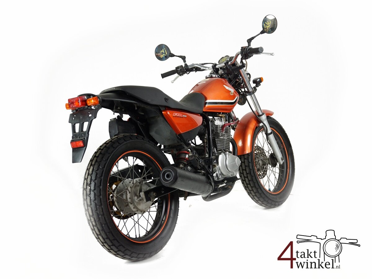VENDU FTR223, orange, 14593km