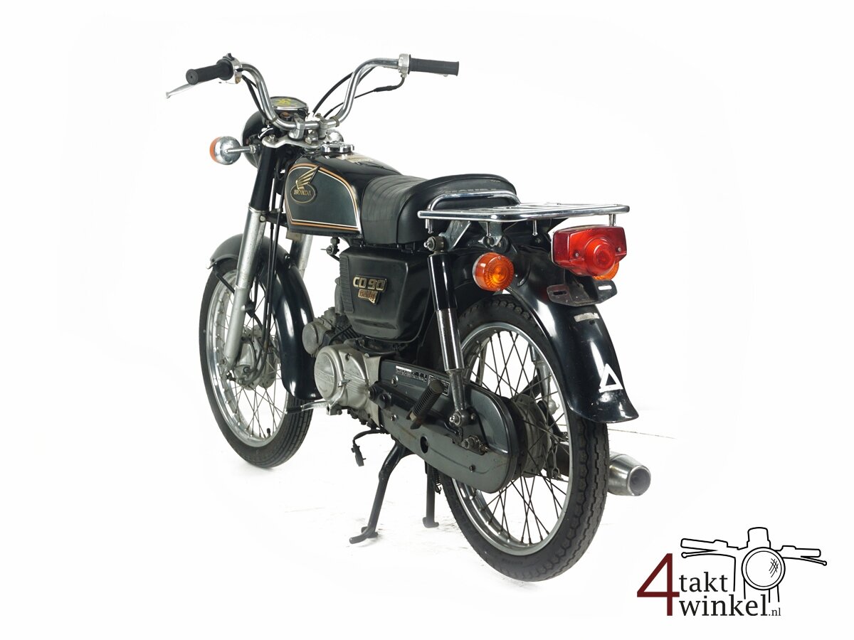 VENDU ! Honda CD90, black, 8597km