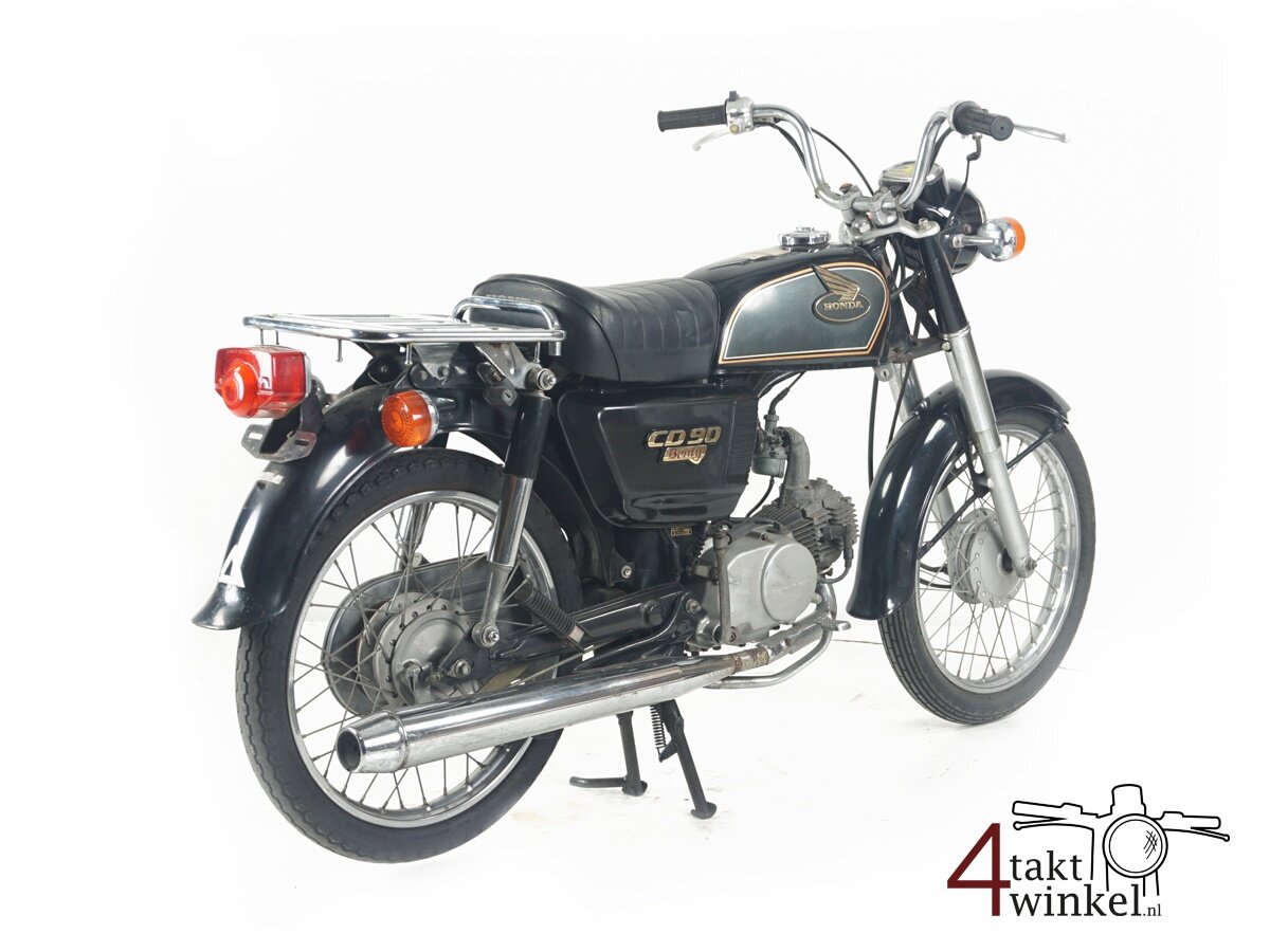 VENDU ! Honda CD90, black, 8597km