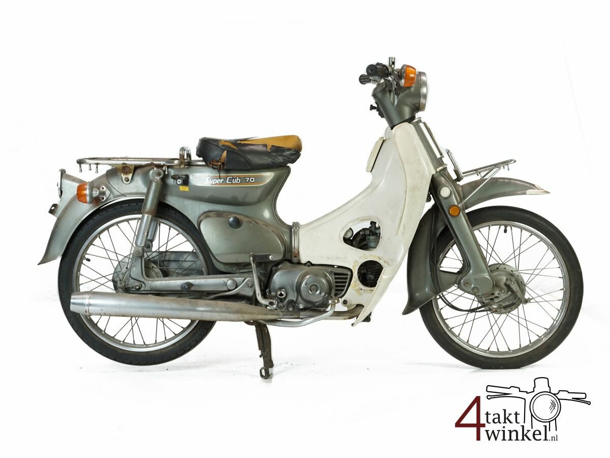 VENDU !! Honda C70 K1 Japanese, gray, 10407 km