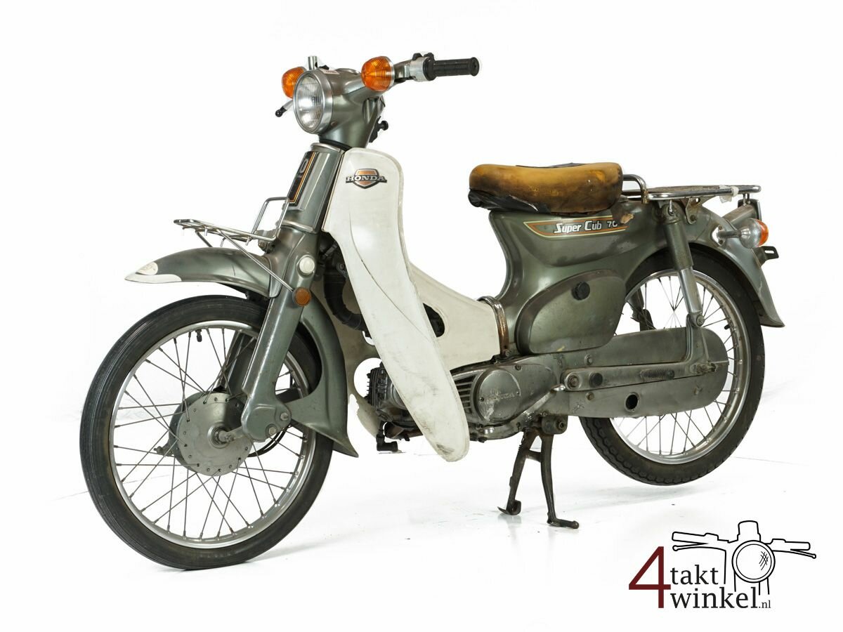 VENDU !! Honda C70 K1 Japanese, gray, 10407 km