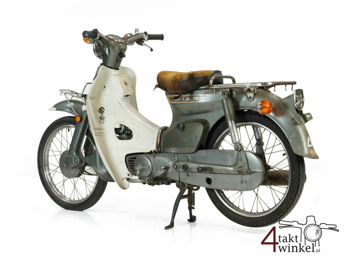 VENDU !! Honda C70 K1 Japanese, gray, 10407 km