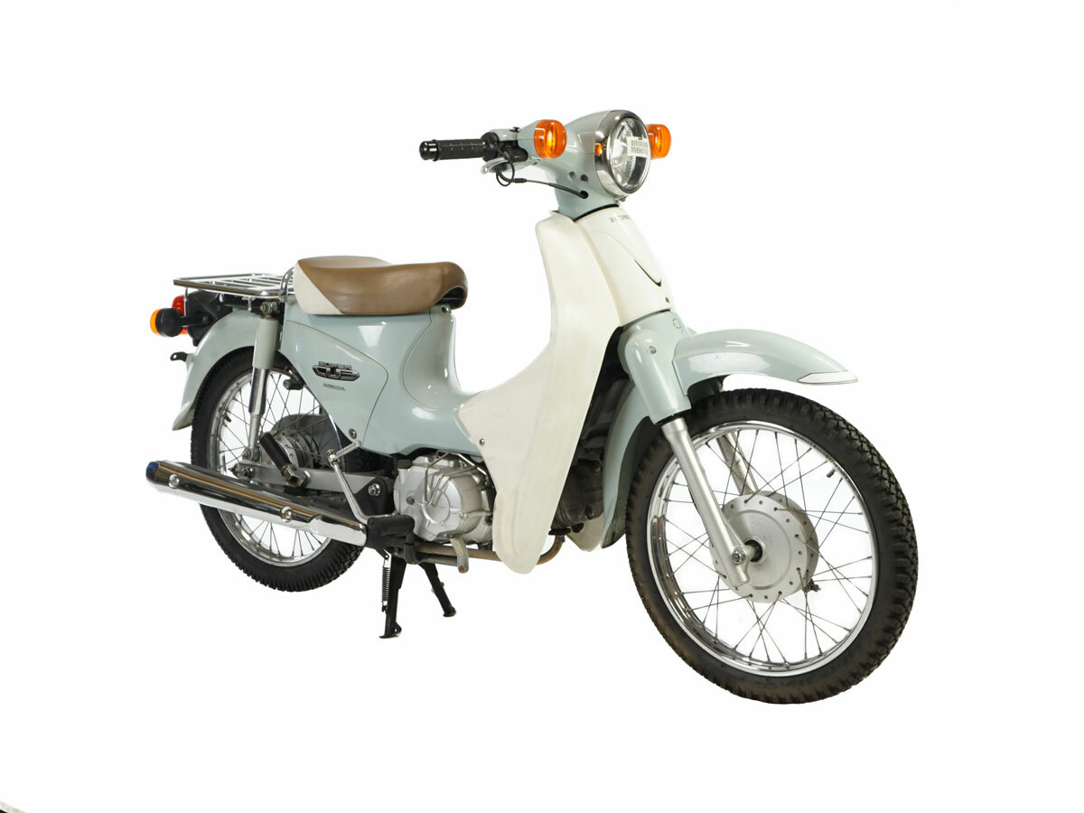 VENDU ! Honda C110, baby blue, 23211km