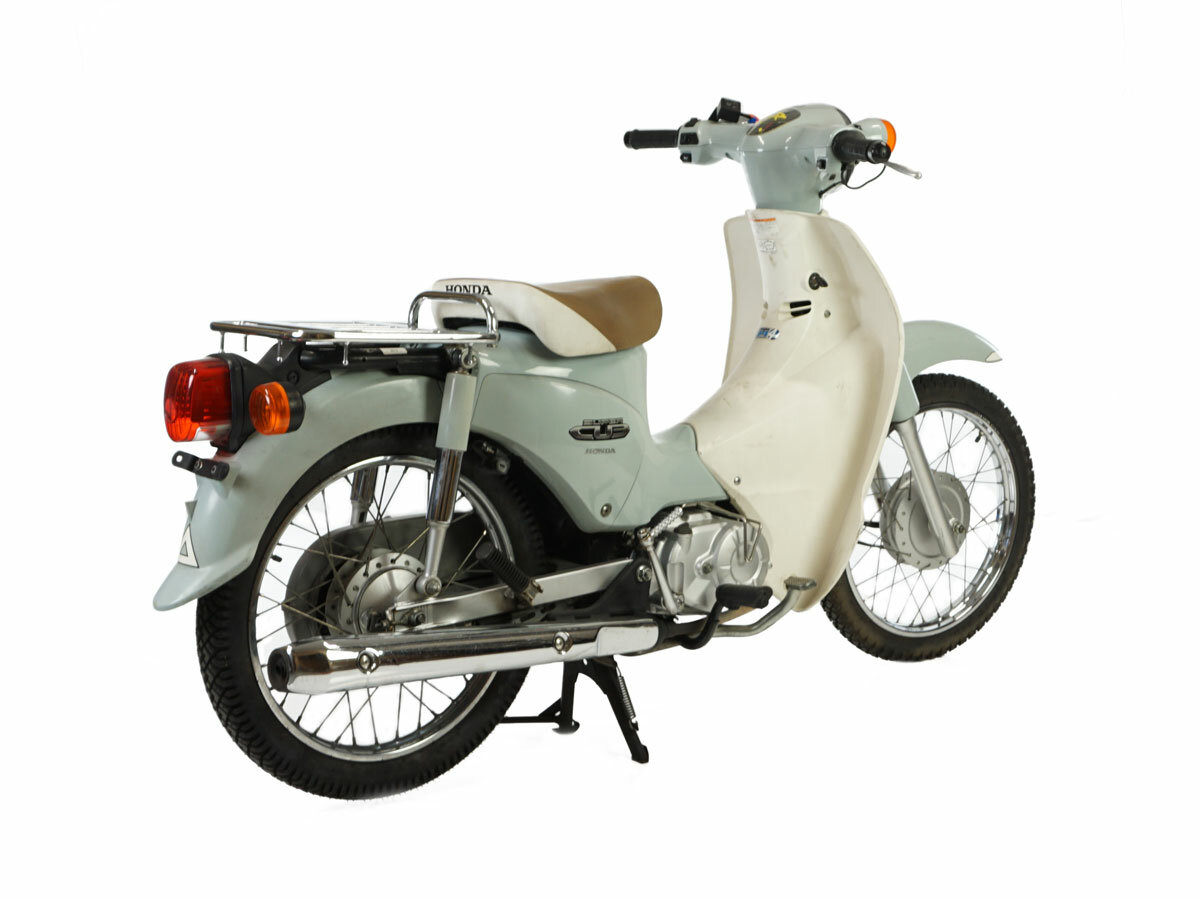 VENDU ! Honda C110, baby blue, 23211km