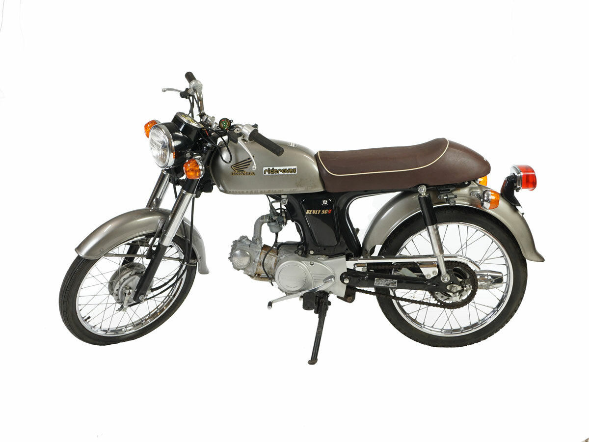 VENDU! Honda CD50s, silver, 16800km