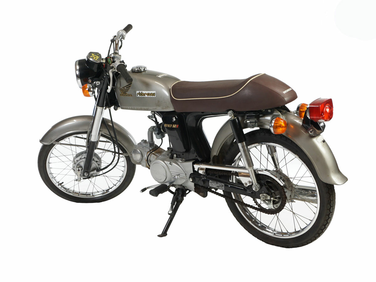 VENDU! Honda CD50s, silver, 16800km