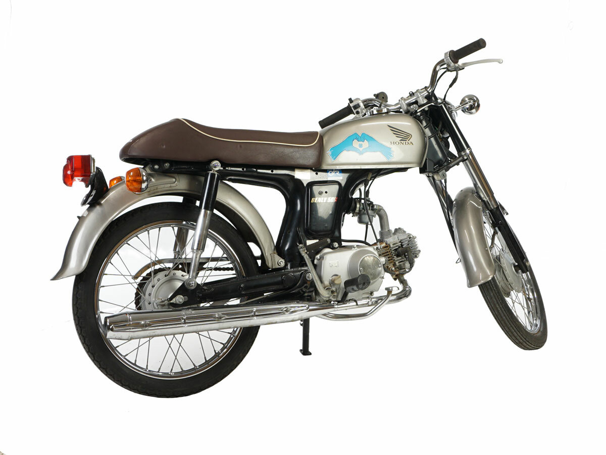 VENDU! Honda CD50s, silver, 16800km