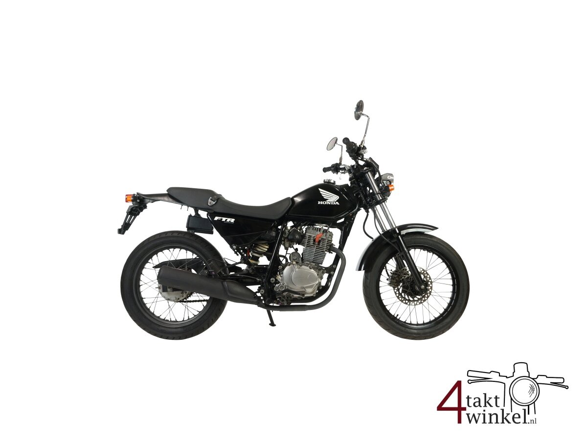 VENDU! Honda FTR223, zwart, 16780km