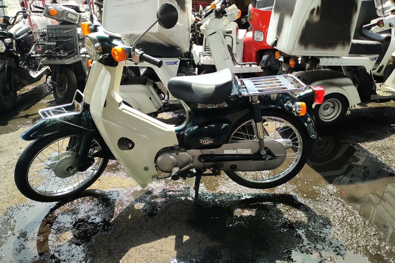 VENDU ! Honda C50 NT Japonais, Vert, 11273 km